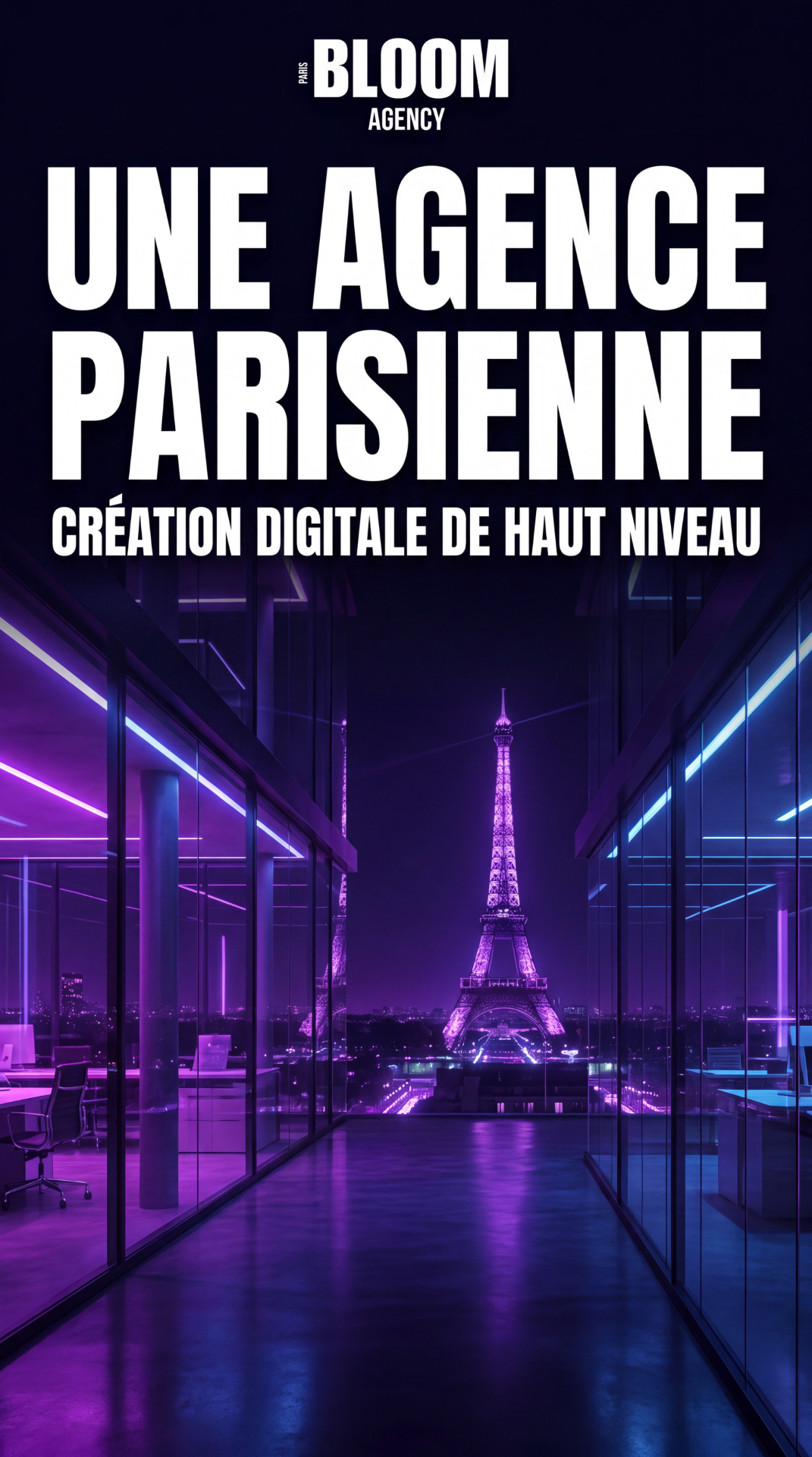 Une agence parisienne